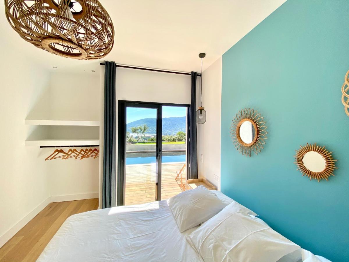 Villas De Standing Avec Magnifique Vue Mer Et Piscines Privees, Sagone Sagone  Eksteriør billede