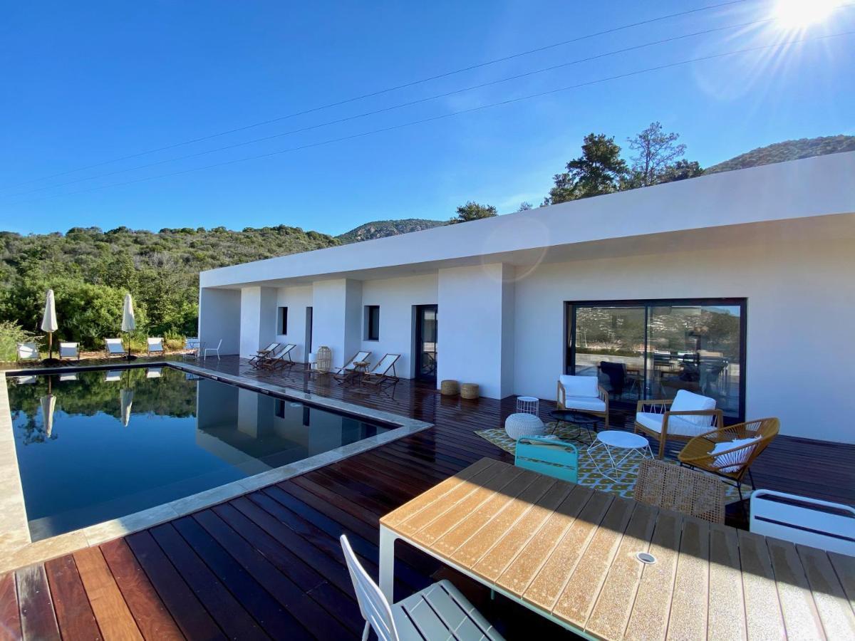 Villas De Standing Avec Magnifique Vue Mer Et Piscines Privees, Sagone Sagone  Eksteriør billede