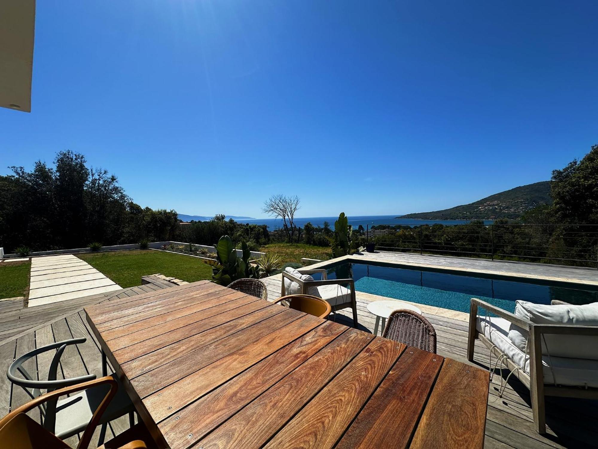 Villas De Standing Avec Magnifique Vue Mer Et Piscines Privees, Sagone Sagone  Eksteriør billede